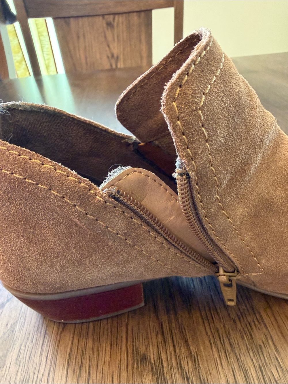 Dibs Women's Size 10 Tan Booties - Picture 10 of 14